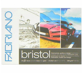 Blok Fabriano Bristol 250g A4