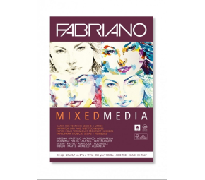 Blok Fabriano Mixed media 250g A4