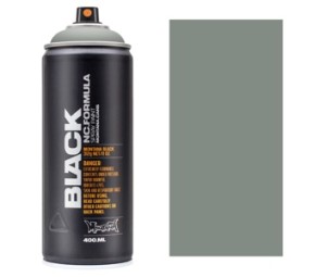 Barva ve spreji Montana black 400ml – 7050 Shark