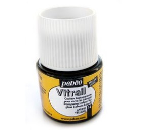 Barva na sklo Vitrail 45ml – 14 žlutá primární