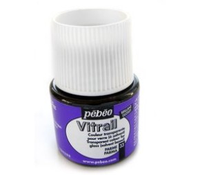 Barva na sklo Vitrail 45ml – 33 fialová parma