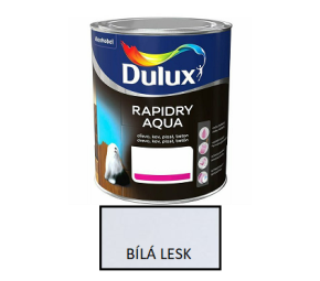 DULUX Rapidry Aqua bílá LESK 0,75L
