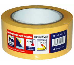Venkovní maskovací páska PVC UV 48x33 (40101.04)