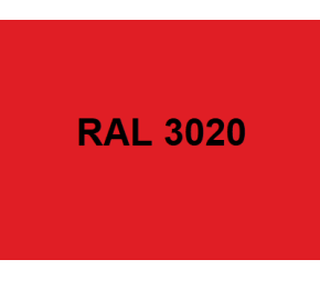 Sprej Prisma Color 400ml, RAL 3020 dopravní červená