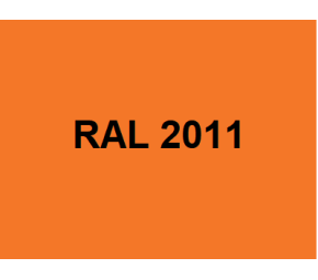 Sprej Prisma Color 400ml, RAL 2011 oranžová (sv.)