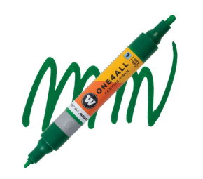 Molotow Acrylic marker One4All Twin 1,5/4mm #096 Mister Green