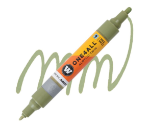 Molotow Acrylic marker One4All Twin 1,5/4mm #205 amazonas light