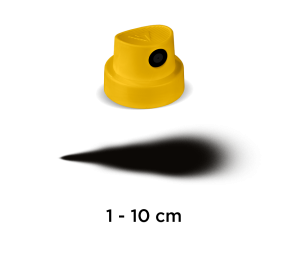 Molotow Spray Cap Yellow Fatcap yellow/black | 1 kus