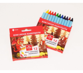 Voskovky Koh-i-noor Wax Crayon 12ks