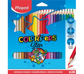 Trojhranné pastelky Maped Color`Peps 24ks