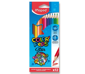 Trojhranné pastelky Maped Color`Peps 12ks