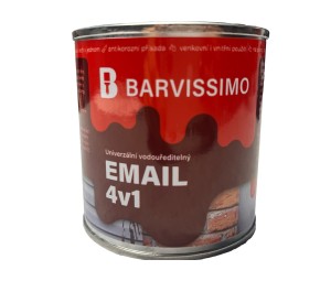 Barvissimo EMAIL 4v1 akryl mat 2033/RAL 9005  - 200g