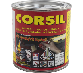CORSIL silikonová základní barva - červenohnědá 0840 - 0,35kg
